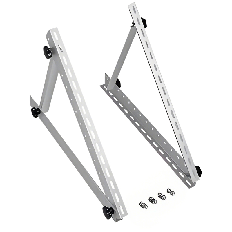 حامل تثبيت زاوية قابلة للتعديل لألواح الطاقة الشمسية، حامل تثبيت ألواح الطاقة الشمسية على الحائط، للأسطح المسطحة والأرض