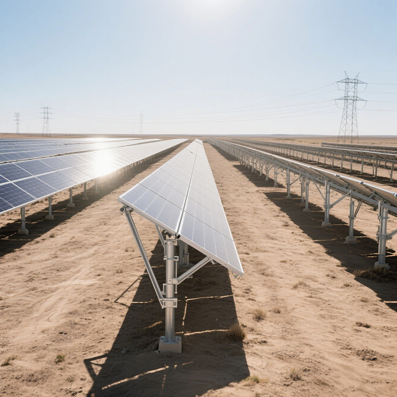 أقواس تركيب أرضية شمسية مجانية مقاومة للعوامل الجوية - مقاومة للرياح والتآكل، مقاومة لحمل الثلج