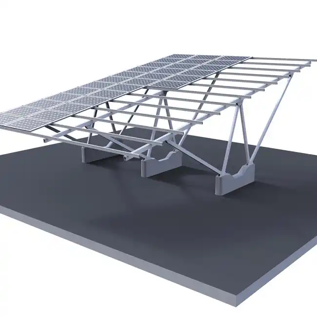 High Strength Solar Panel Mounting Brackets For Solar Power Plant Project With Flexible Connection