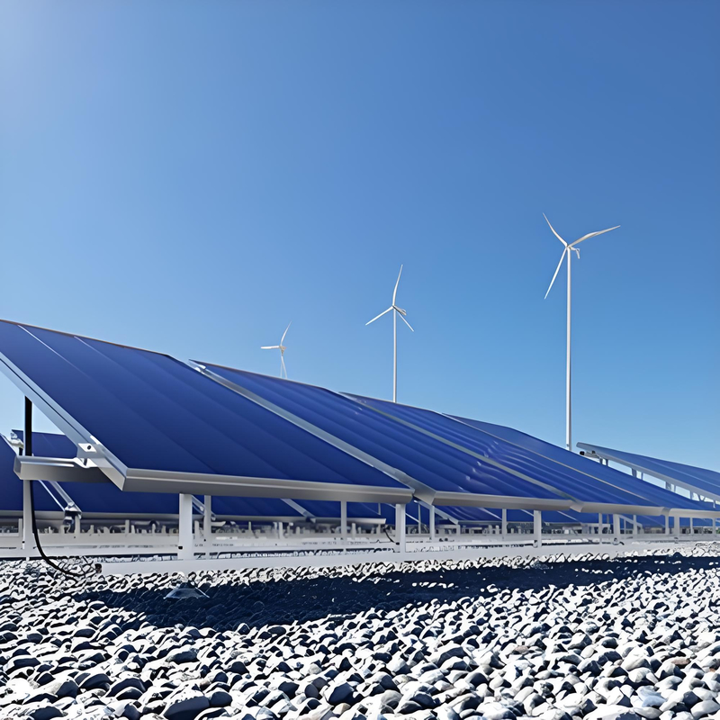 دعامات تركيب الطاقة الشمسية الأرضية لمحطة توليد الطاقة الشمسية الكهروضوئية على نطاق واسع ومتخصصة للمرافق مع مكونات الفولاذ المصنوعة من الصلب المصنوع من الصلب الحار