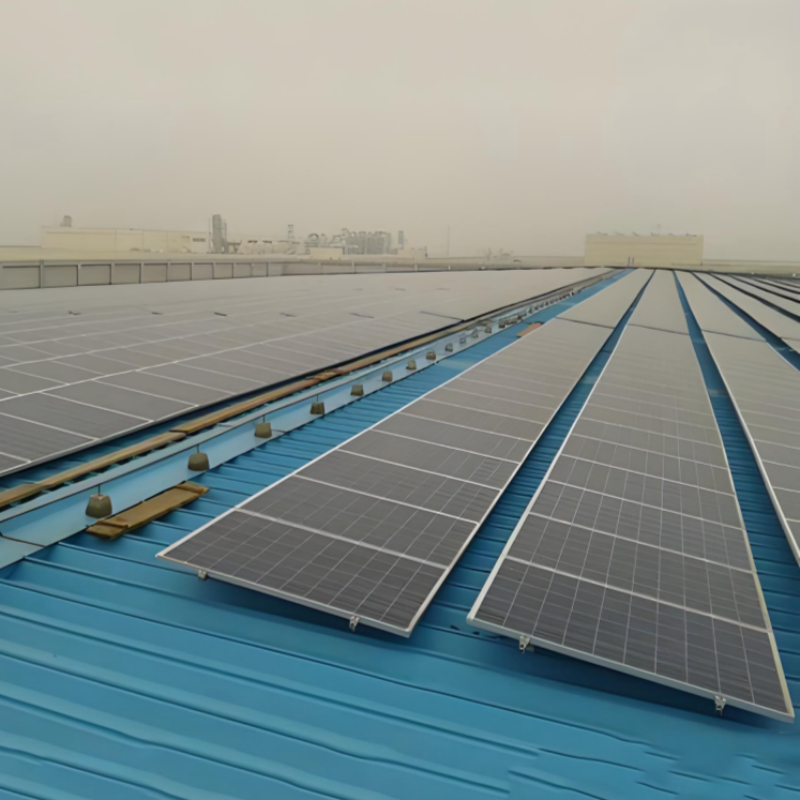 Solar Panel Roof Mounting Brackets for Standing Seam Roofs Easy and Fast Installation No Roof Penetration