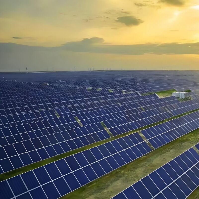 Ground Solar Mounting Brackets designed for utility scale solar installations providing durable support and installation solutions