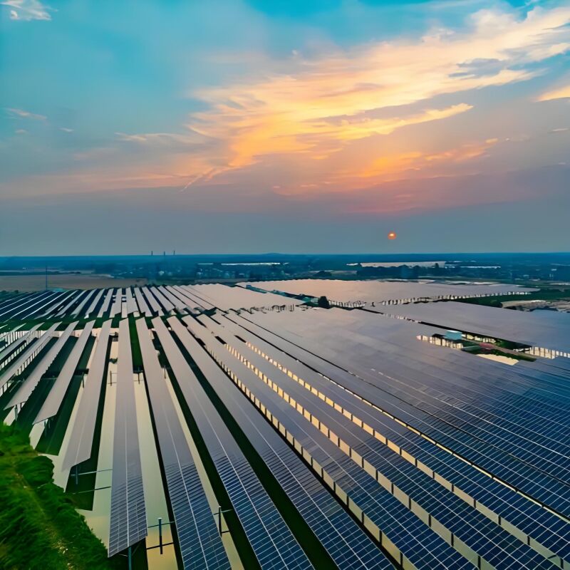 دعامات تركيب الطاقة الشمسية الأرضية التي توفر الدعم لأنظمة الطاقة الشمسية الكهروضوئية على نطاق عام مع مقاومة عالية لرؤوس الرياح والثلوج