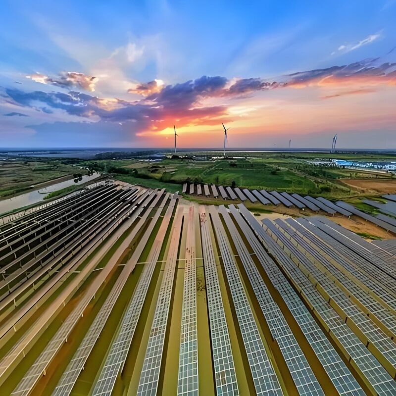 دعامات تركيب الطاقة الشمسية الأرضية التي توفر الدعم لأنظمة الطاقة الشمسية الكهروضوئية على نطاق عام مع مقاومة عالية لرؤوس الرياح والثلوج