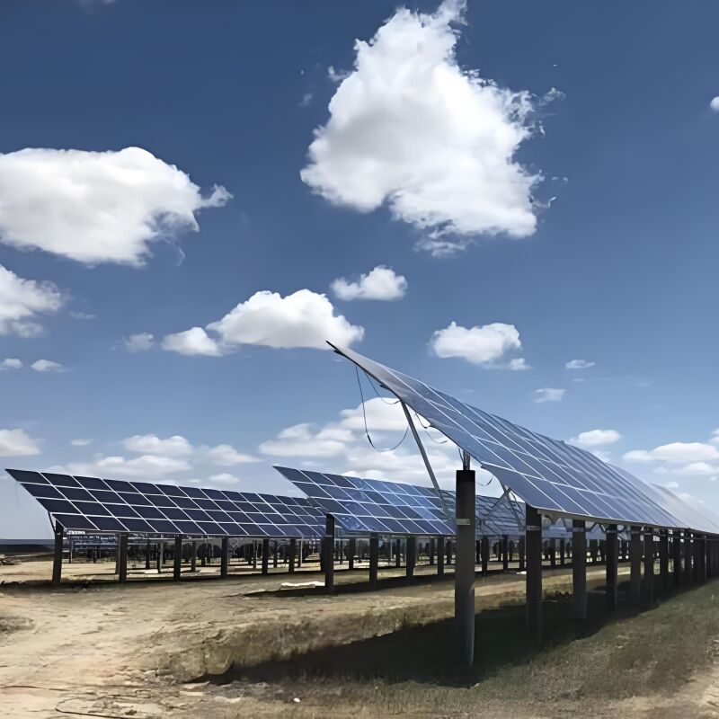 أقواس تركيب الطاقة الشمسية الأرضية المصنوعة من الفولاذ السبائكي وسبائك الألومنيوم مما يضمن الثبات وطول العمر